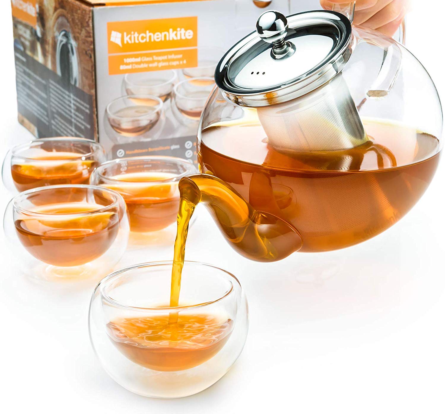 718-b3MM1lL._SL1500_.jpg Glass Teapot with Infuser Set